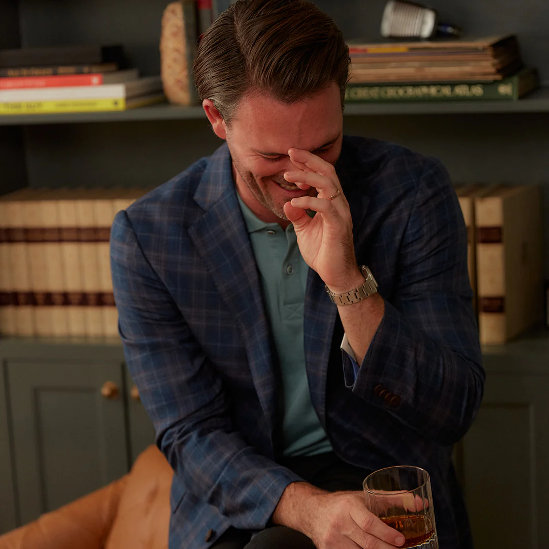 Audubon Blue with Gold Deco Sport Coat - Image 3