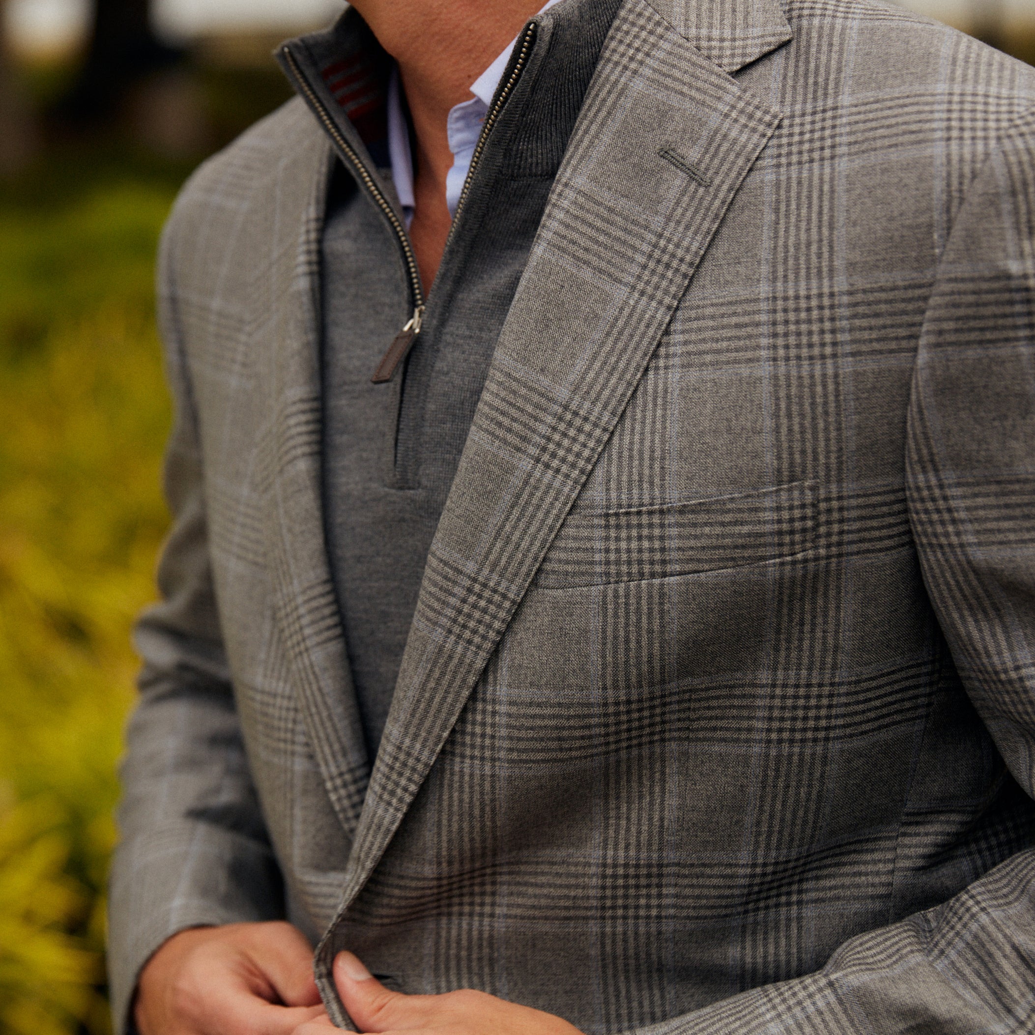 Audubon Grey Plaid Sport Coat - Image 2