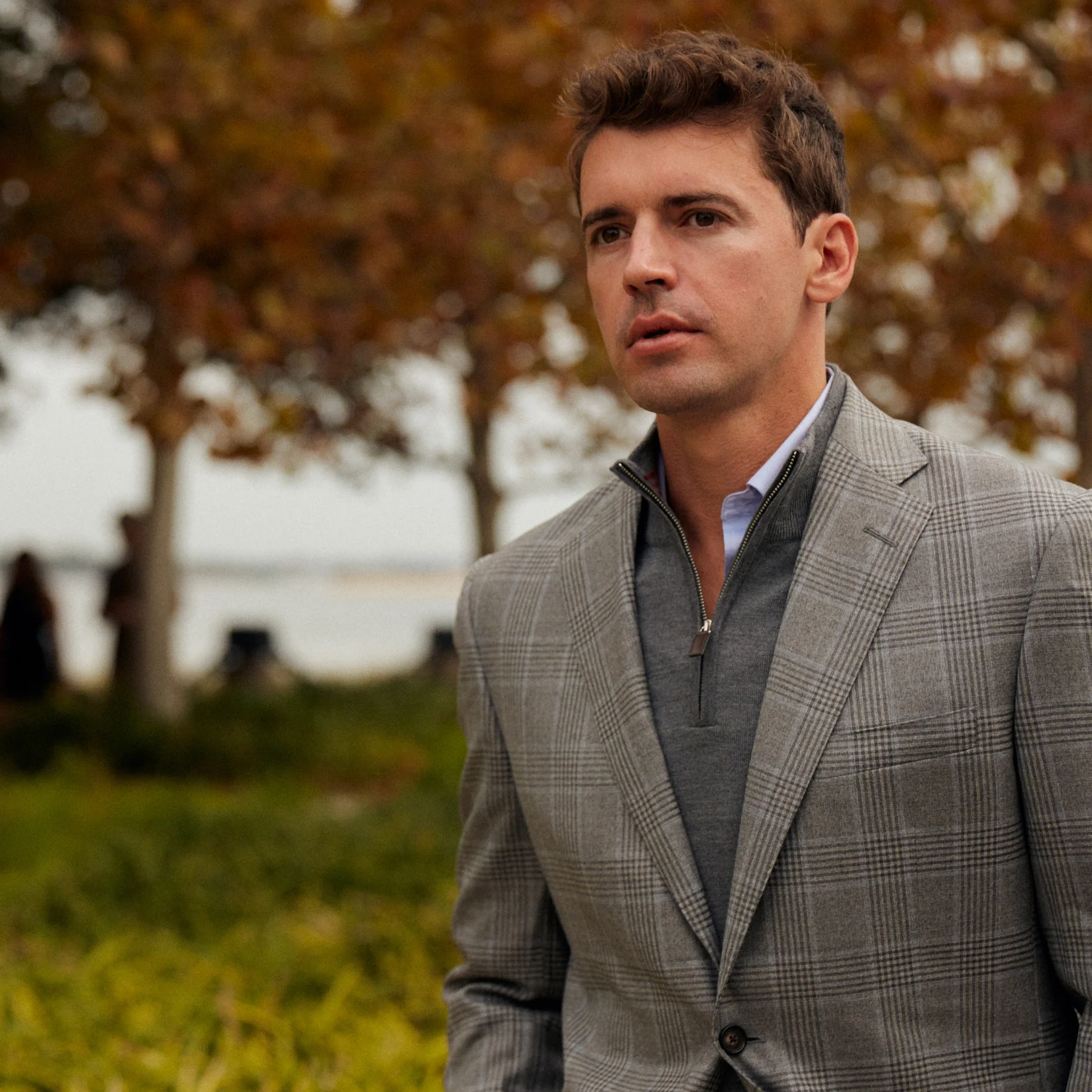 Audubon Grey Plaid Sport Coat - Image 4