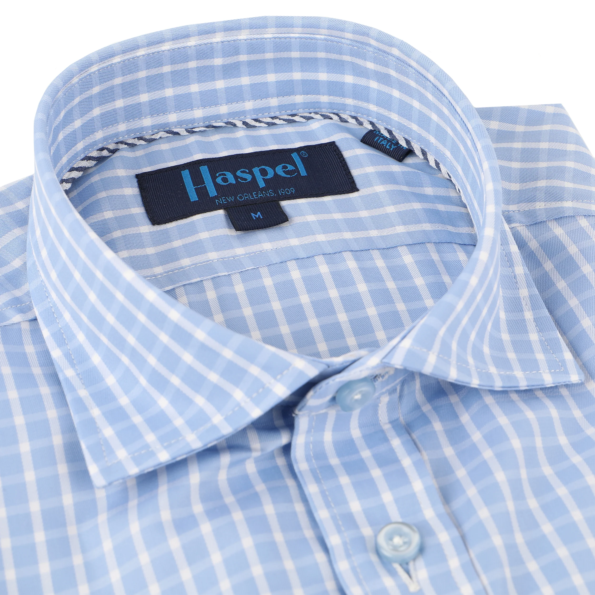 Audubon Lt. Blue with White Graph Check