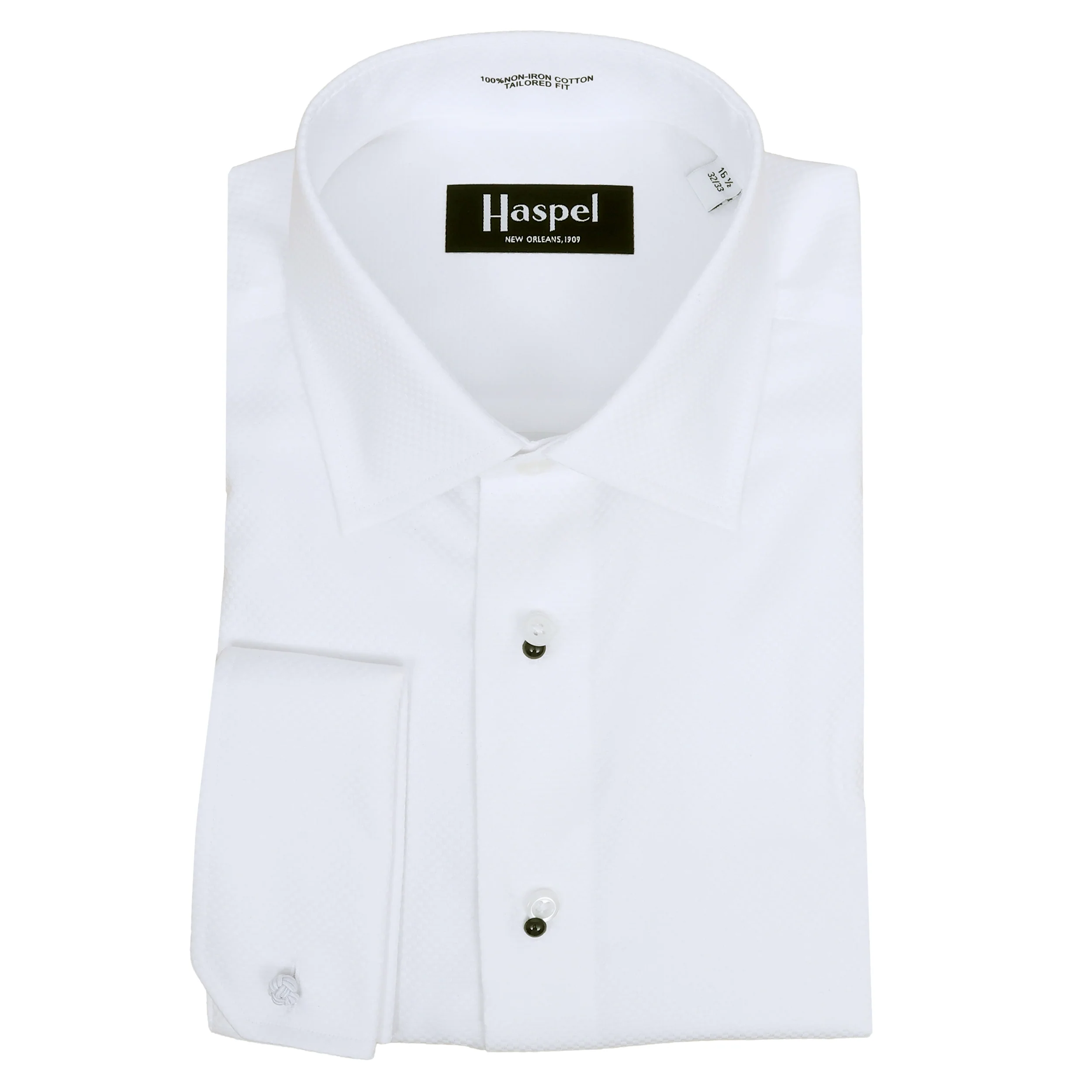 Broadway Textured Tuxedo Shirt - Tailored Fit - Image 3