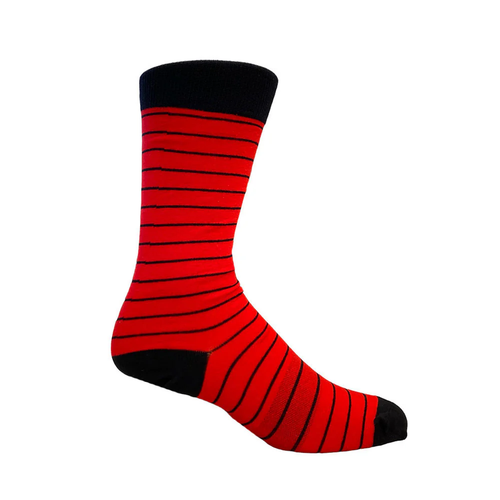 Red & Black Socks