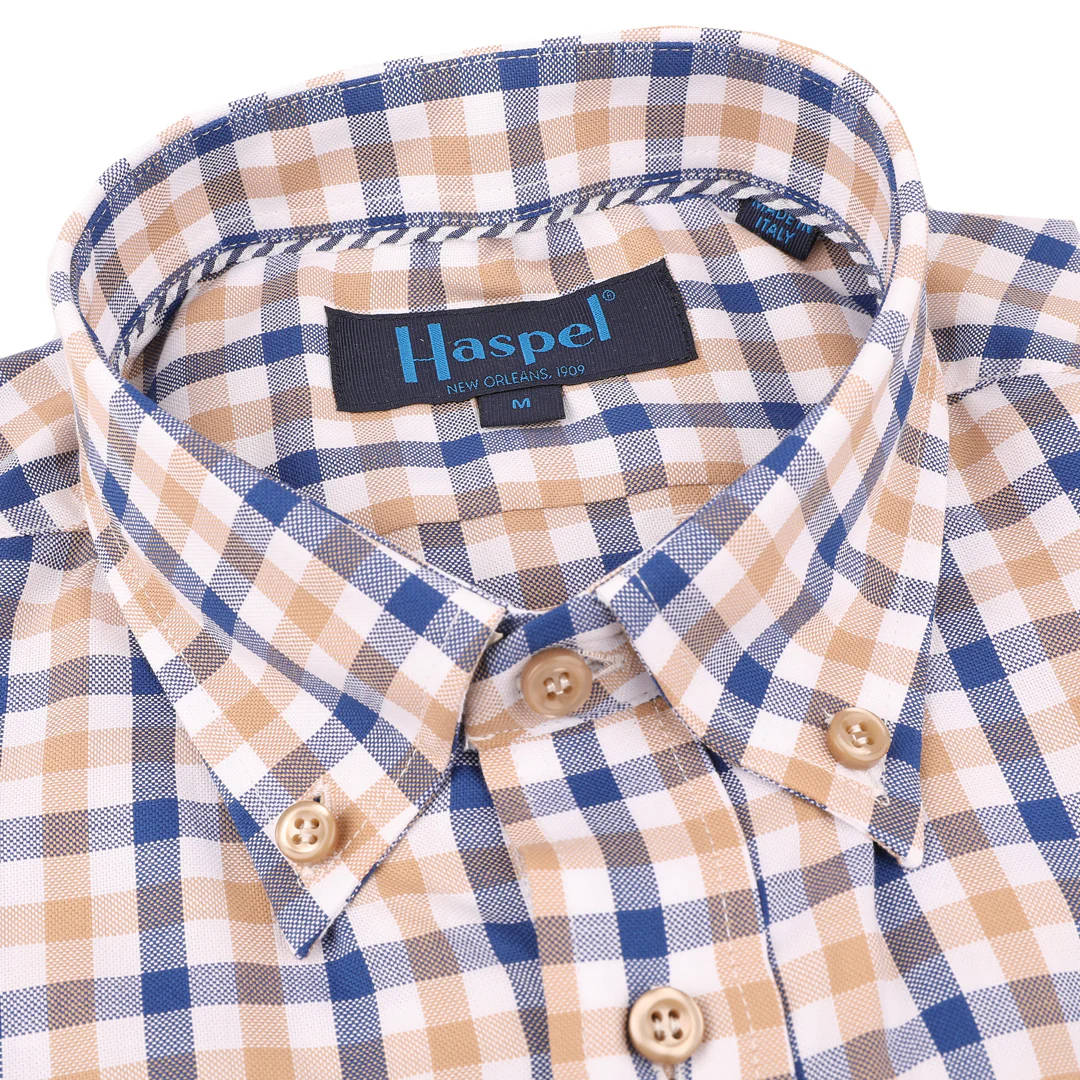 Franklin Navy & Tan Check