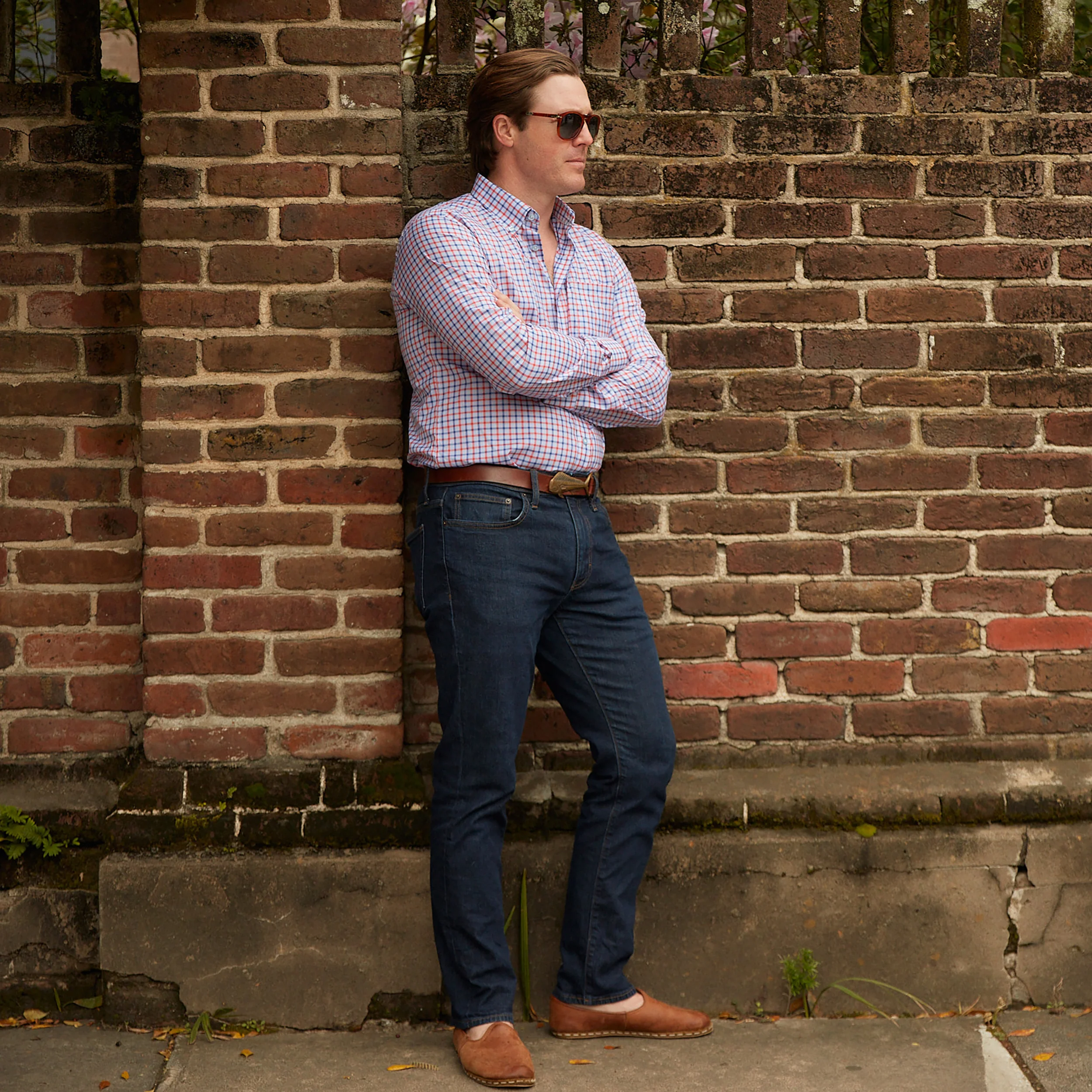 Franklin Red & Blue Check - Image 4
