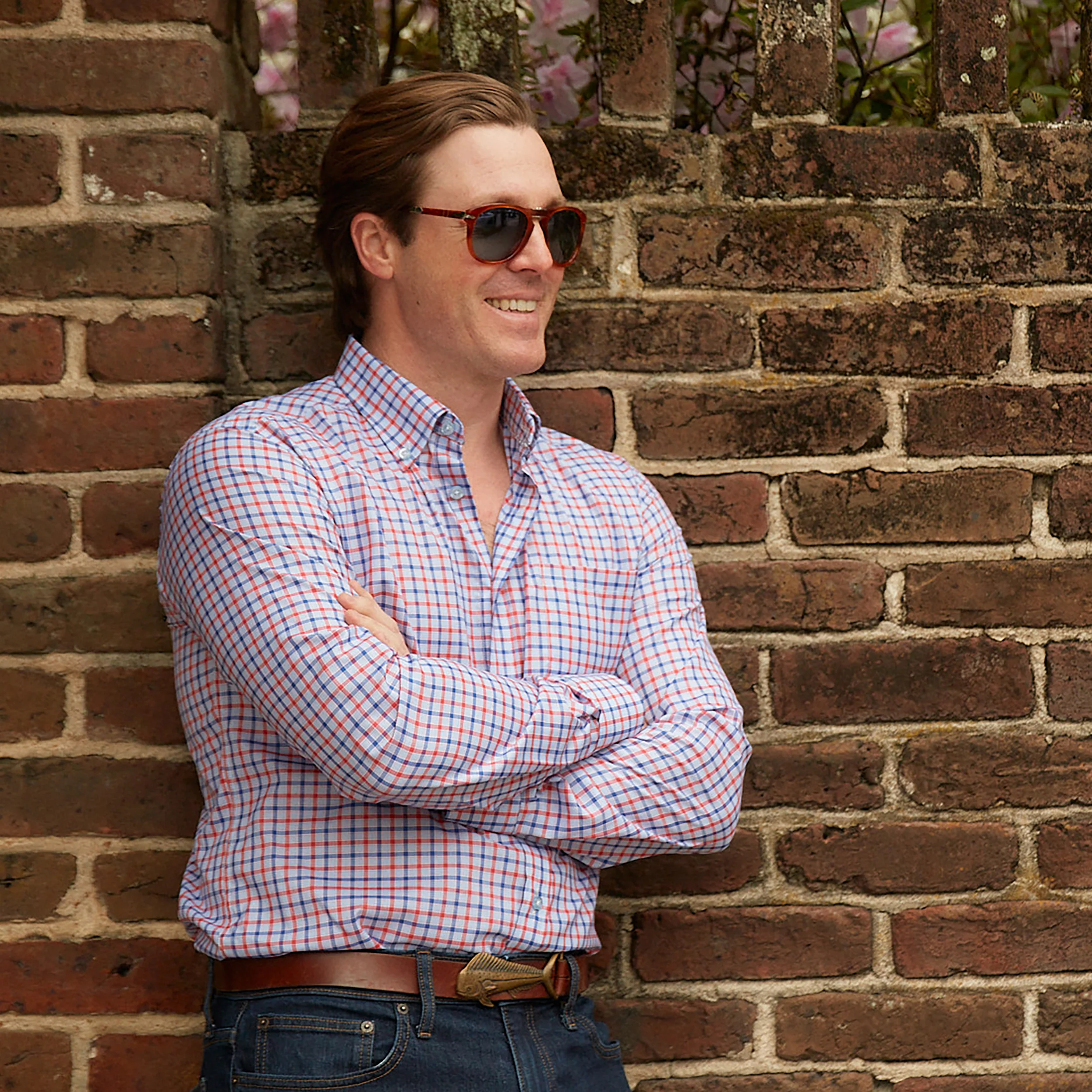 Franklin Red & Blue Check - Image 5