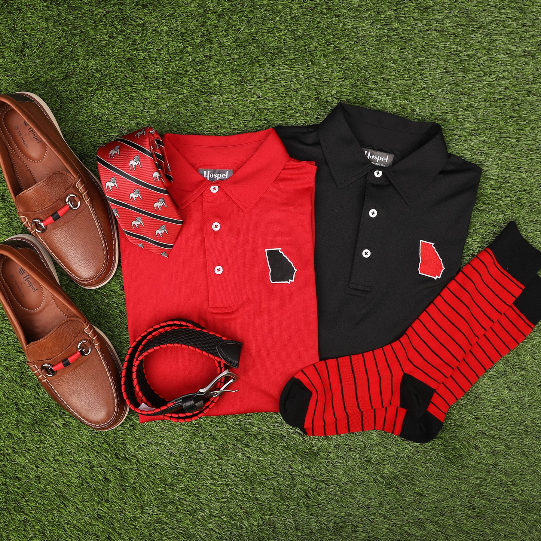 Georgia Red Driway™ Performance Polo - Image 6