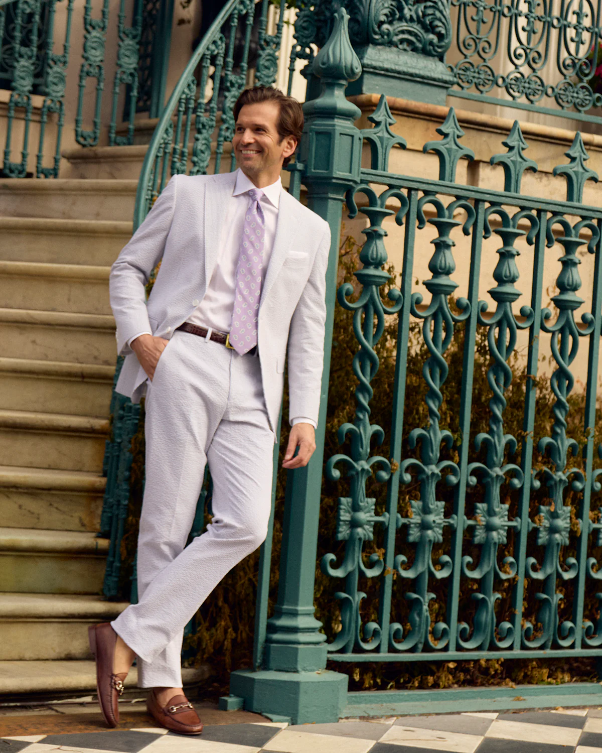 Granite Gray Seersucker Pant | Seersucker Suit Separates - Image 4