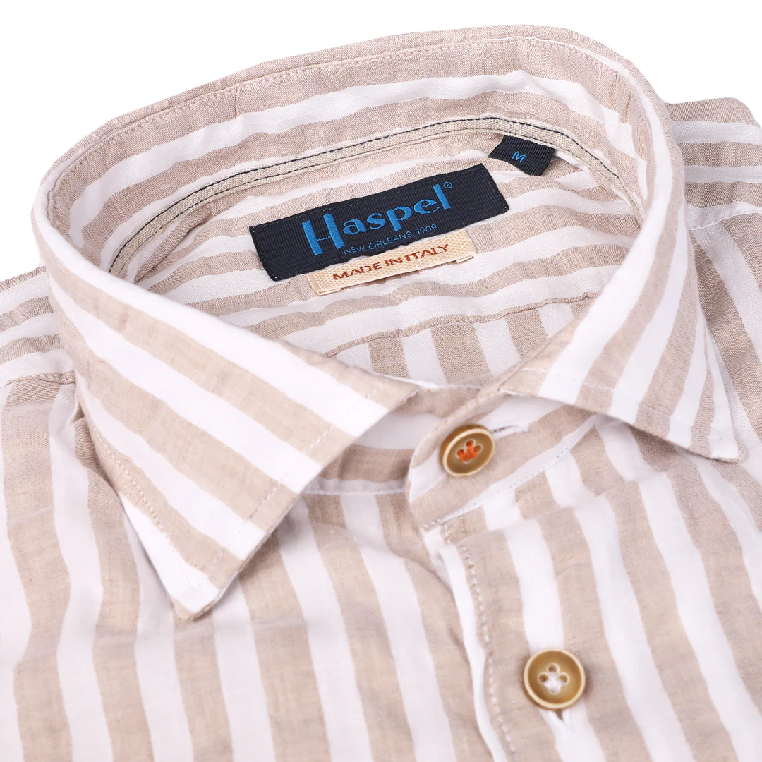 Kavanaugh Stone Washed Stripe Seersucker