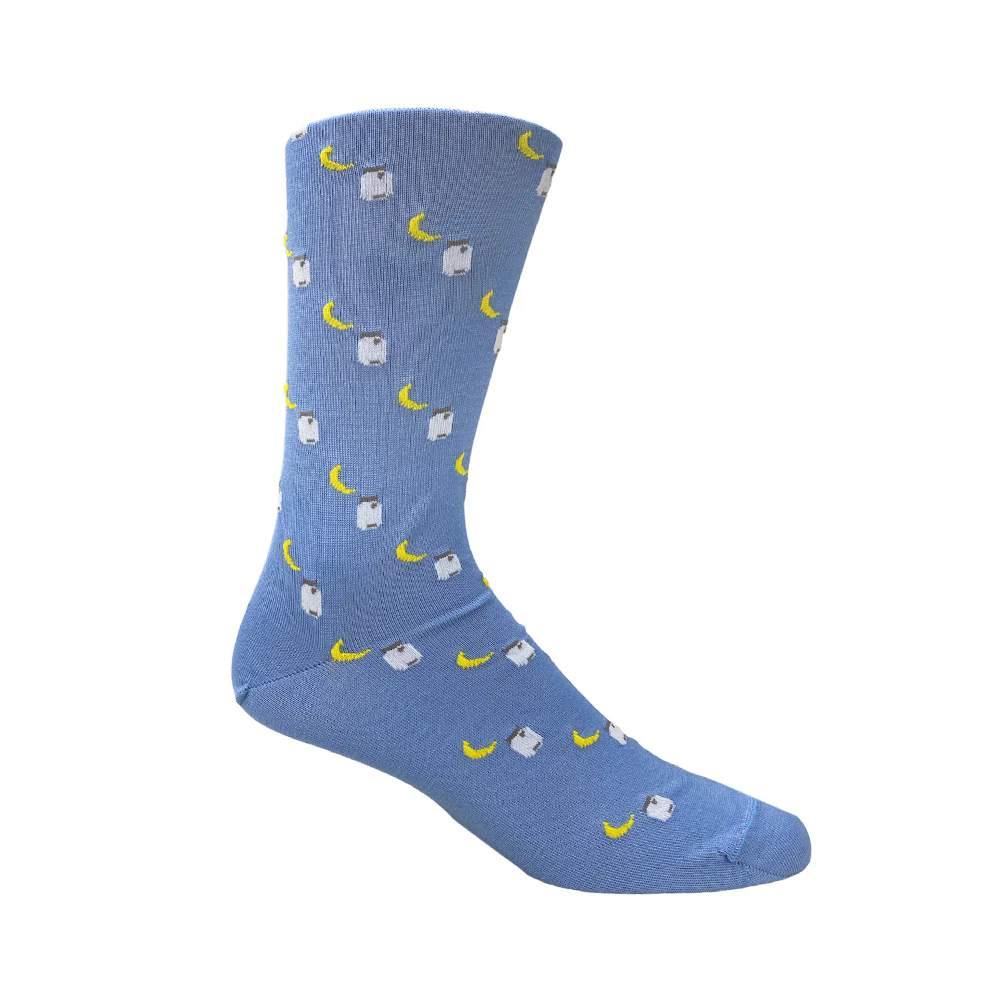Light Blue Moonshine Socks