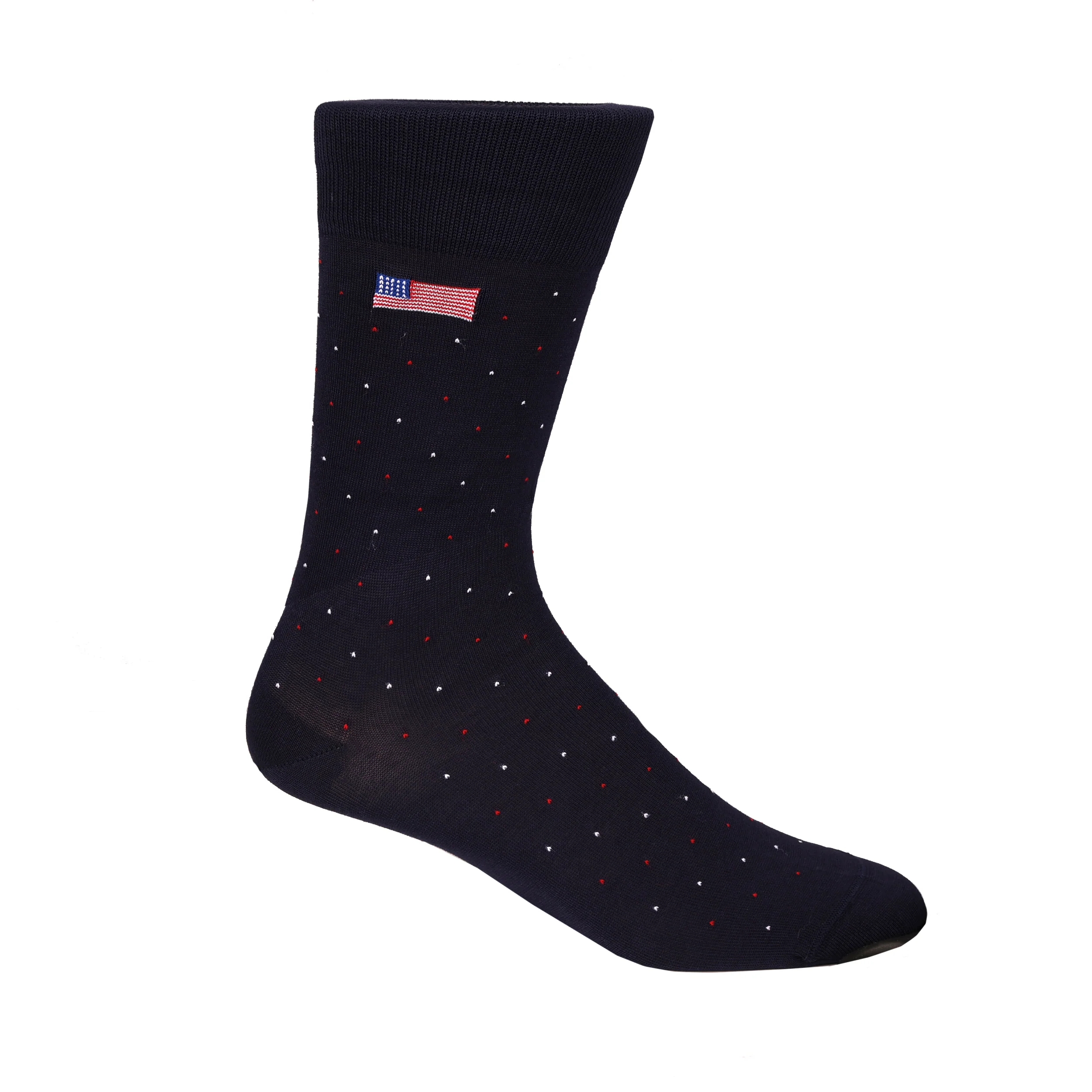 Navy Flag Socks