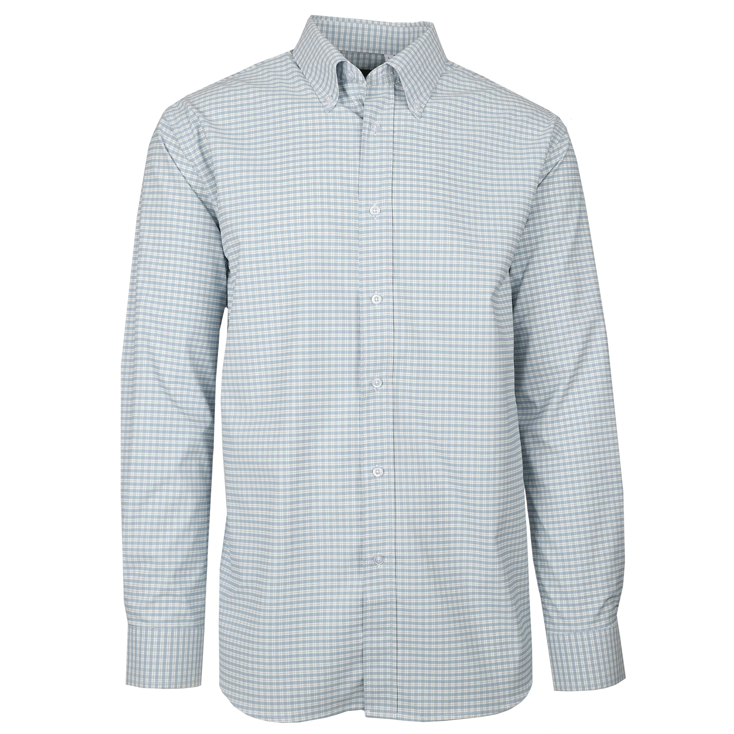*** FINAL SALE *** Performance Lt. Gray Mini Check - Image 2