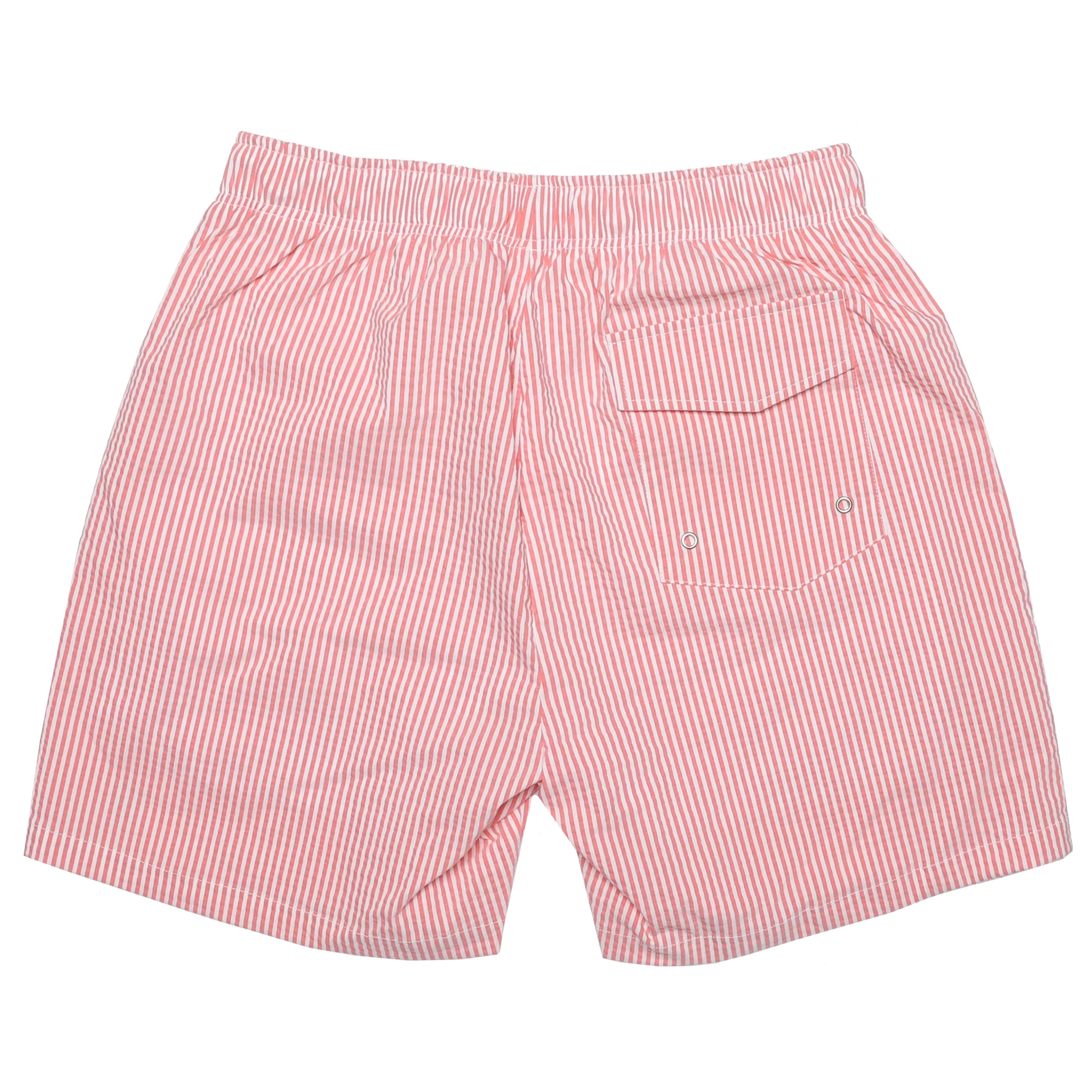 Sherwood Coral Seersucker Stretch Swimsuit - Image 8