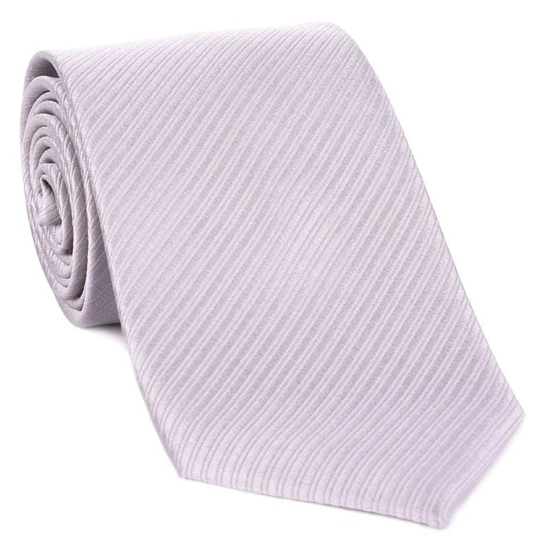 Silver Formal Tonal Diagonal Tie
