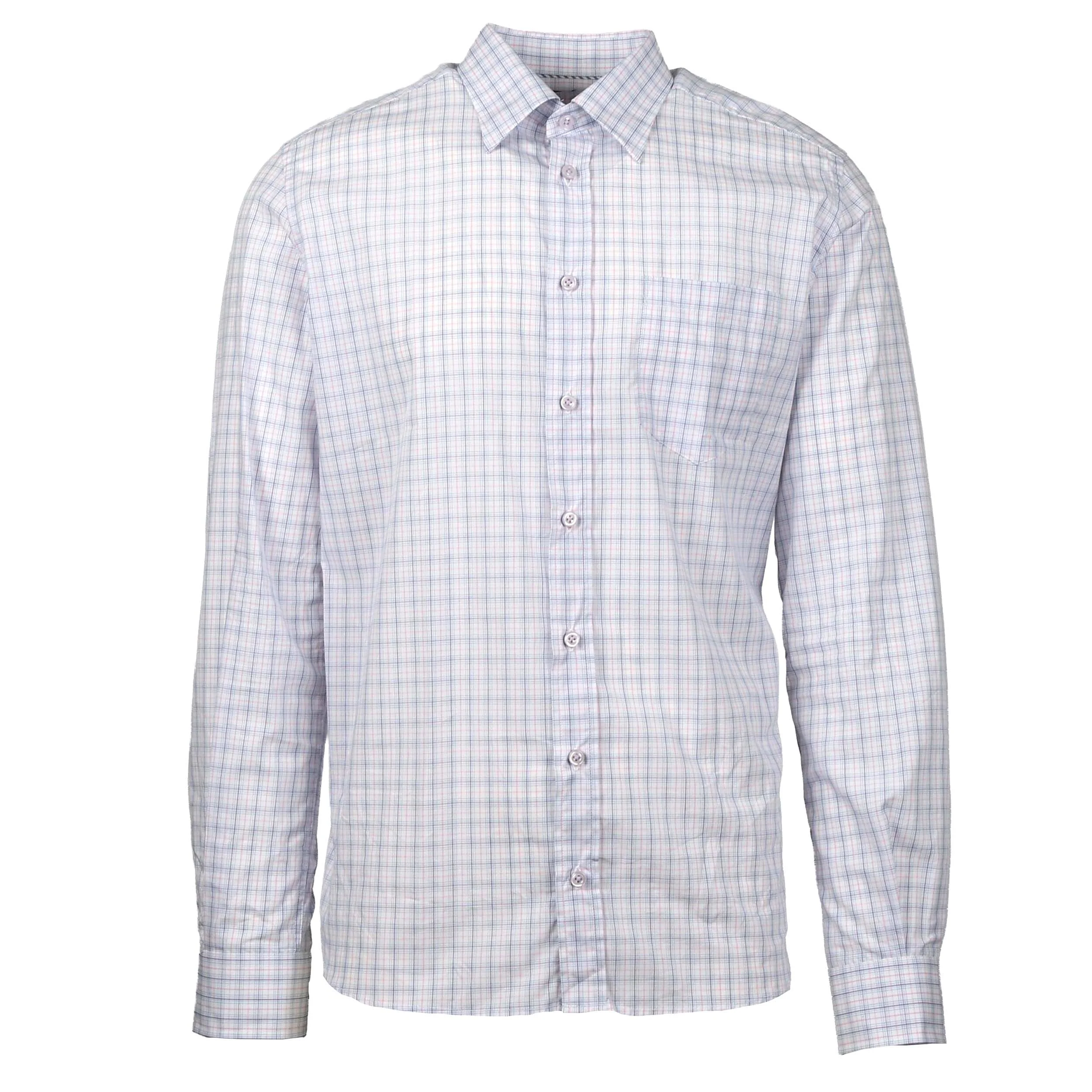 Treme Blue & Pink Plaid Long Sleeve Shirt - Image 2